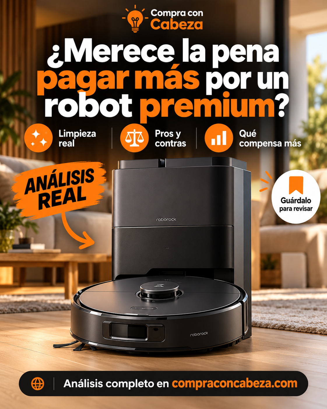roborock saros 20 opiniones